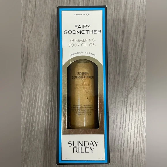 Sunday Riley Fairy Godmother Body Oil Gel, cream + Tatcha Sunscreen SPF 50 - Picture 3 of 5